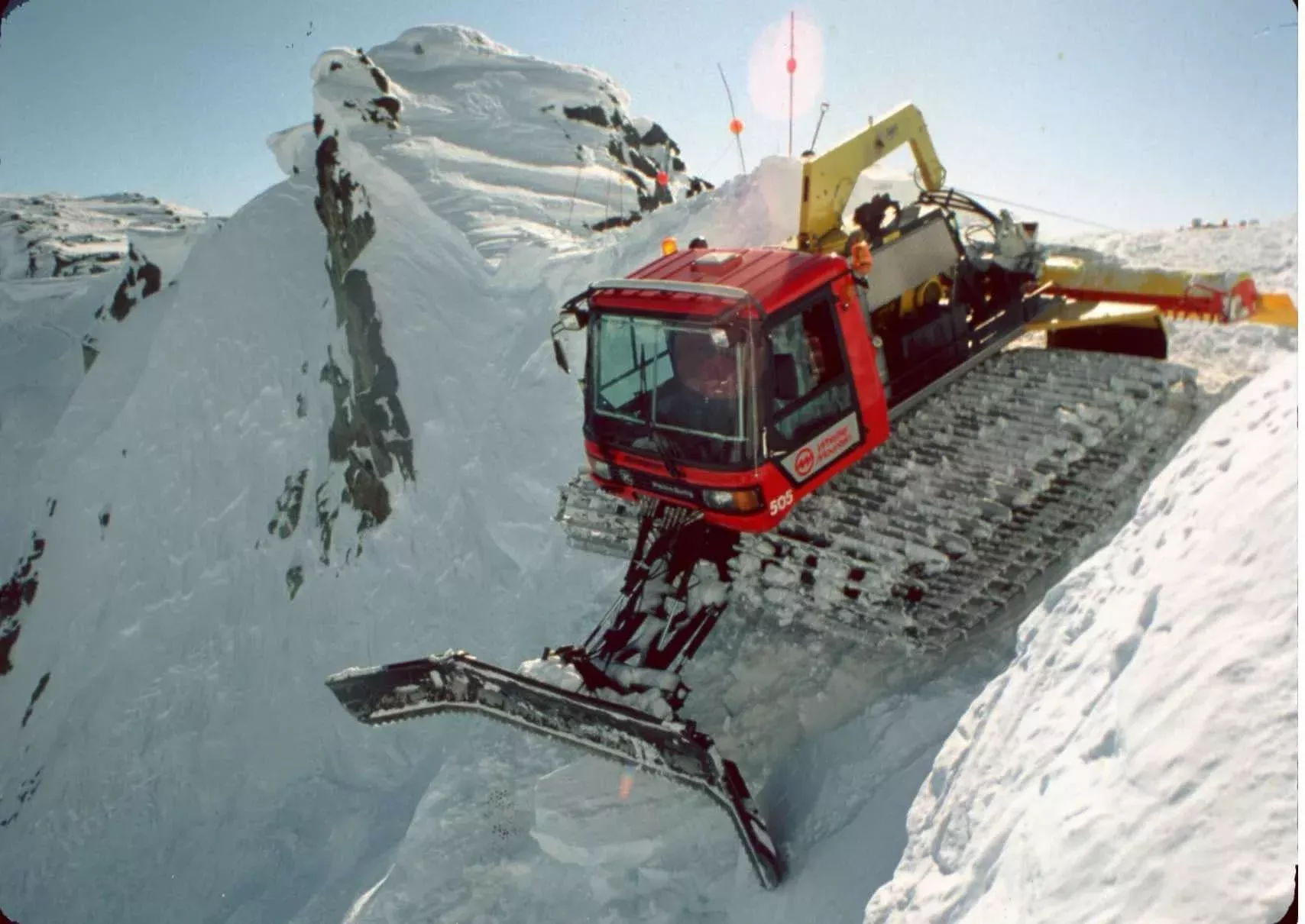 A PistenBully at Whistler Blackcomb